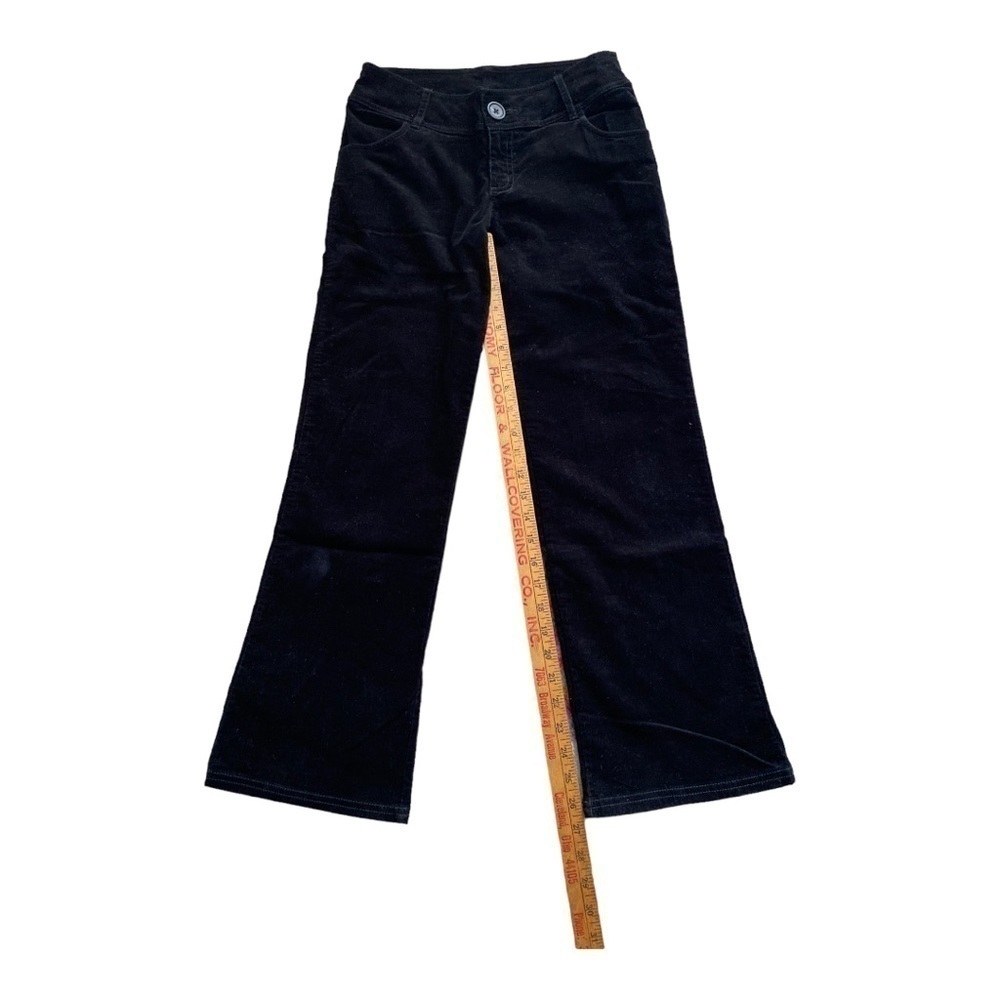 Women’s Modern Straight Corduroy Black Pants Size 12